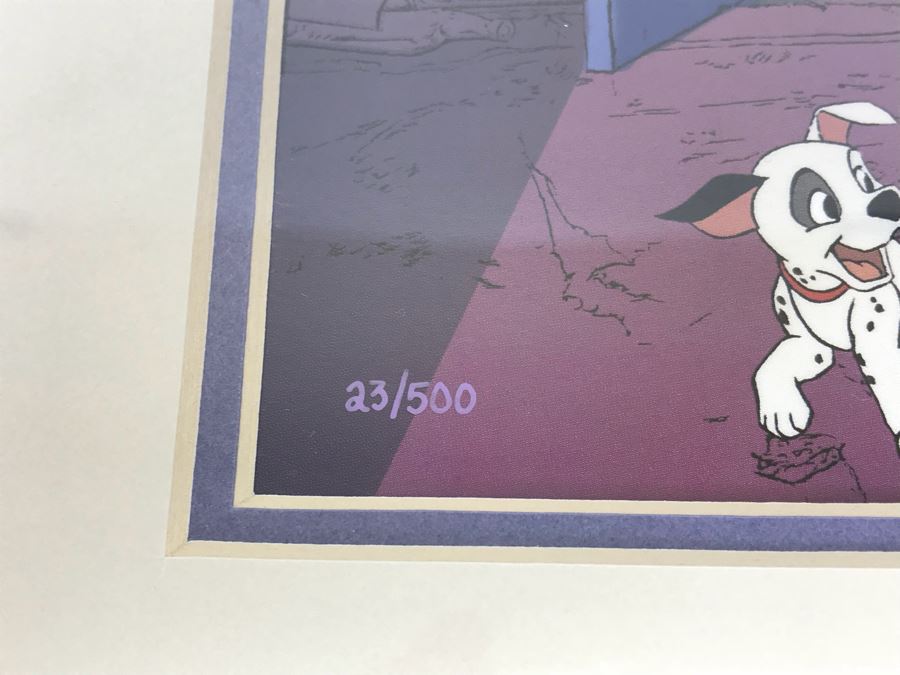 Set Of (4) Walt Disney Studios Commemorative Limited Edition Of 500 Lithographs 1997 [Photo 11]