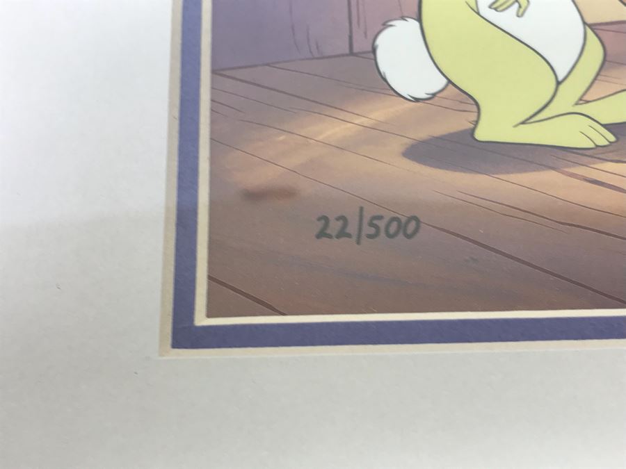 Set Of (4) Walt Disney Studios Commemorative Limited Edition Of 500 Lithographs 1997 [Photo 14]