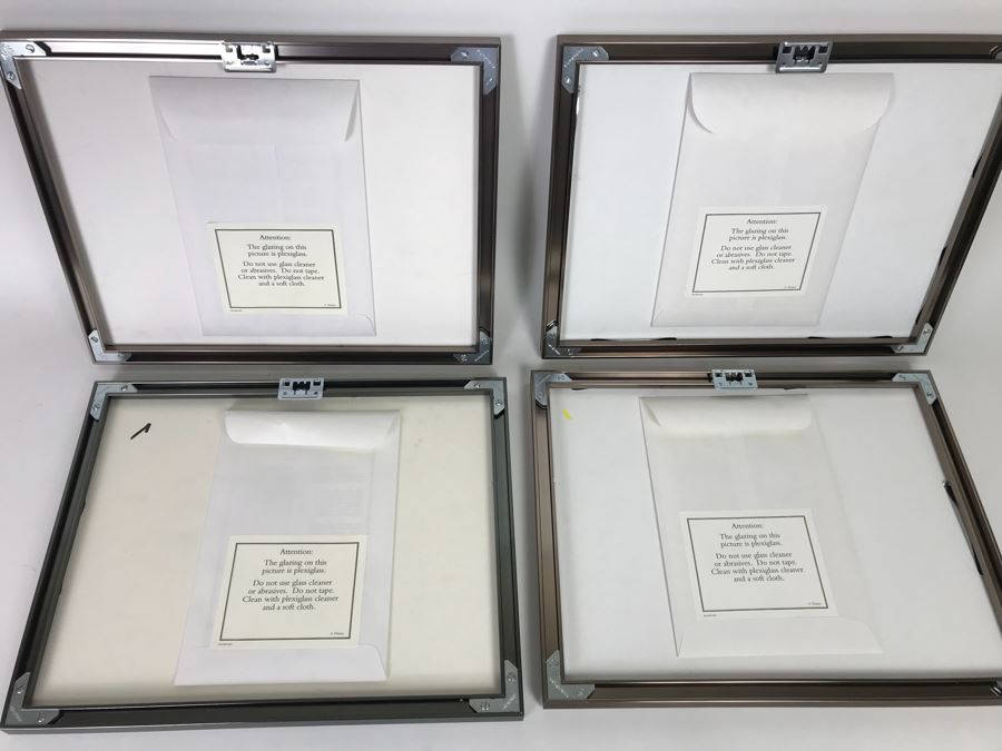 Set Of (4) Walt Disney Studios Commemorative Limited Edition Of 500 Lithographs 1997 [Photo 16]