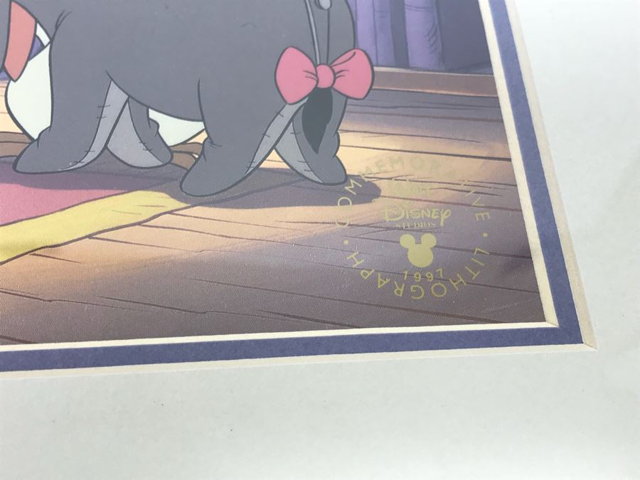 Set Of (4) Walt Disney Studios Commemorative Limited Edition Of 500 Lithographs 1997 [Photo 15]