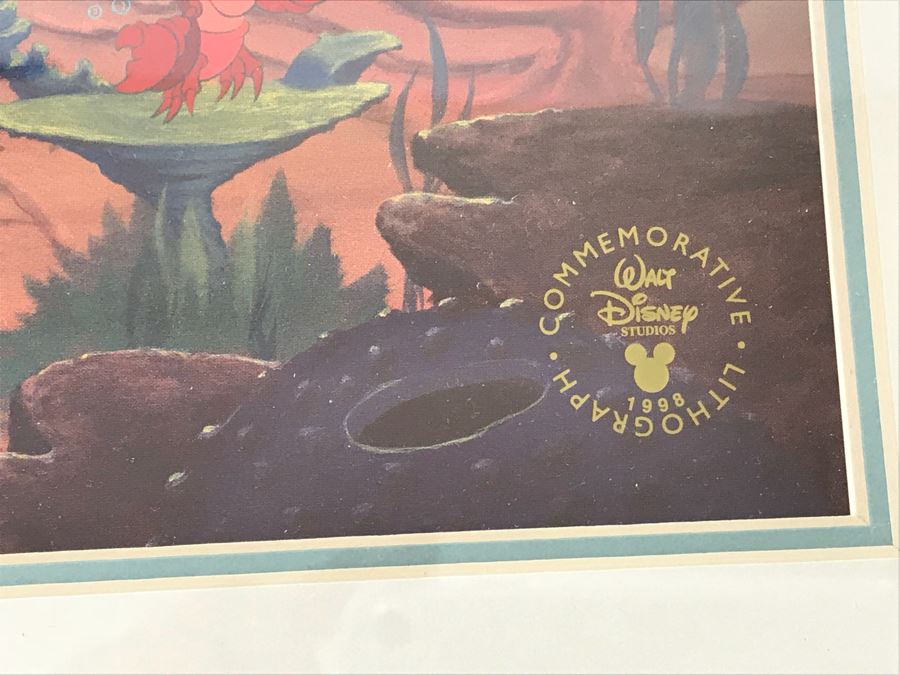 Set Of (4) Walt Disney Studios Commemorative Limited Edition Of 500 Lithographs 1997 1998 [Photo 7]
