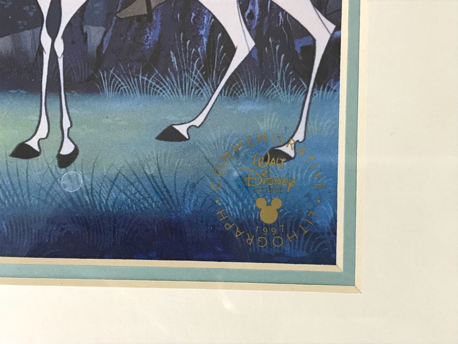 Set Of (4) Walt Disney Studios Commemorative Limited Edition Of 500 Lithographs 1997 1998 [Photo 10]