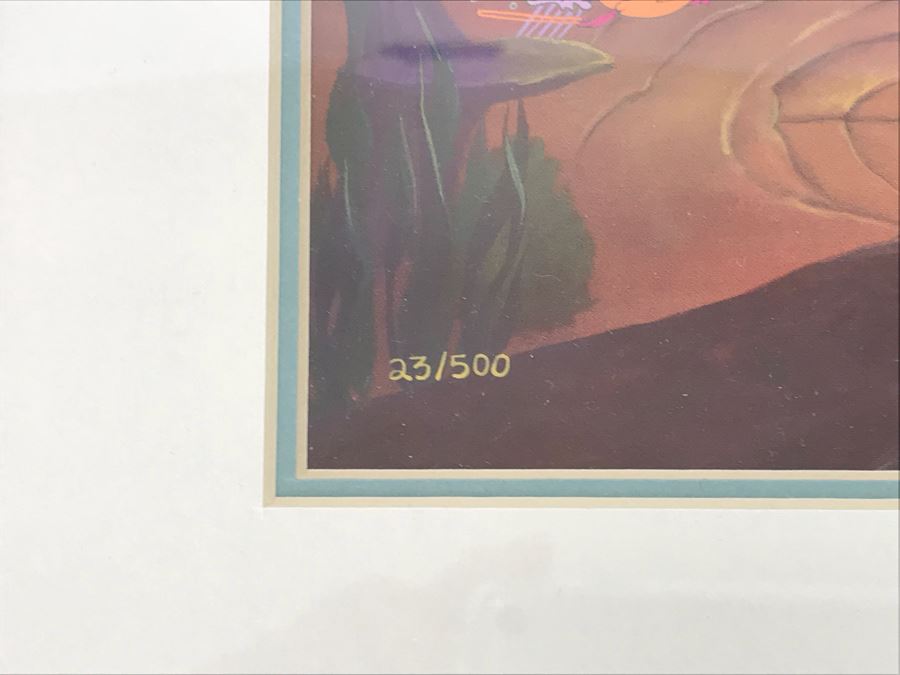 Set Of (4) Walt Disney Studios Commemorative Limited Edition Of 500 Lithographs 1997 1998 [Photo 6]