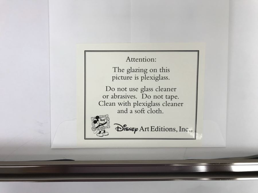Set Of (4) Walt Disney Studios Commemorative Limited Edition Of 500 Lithographs 1995 1996 1997 [Photo 20]