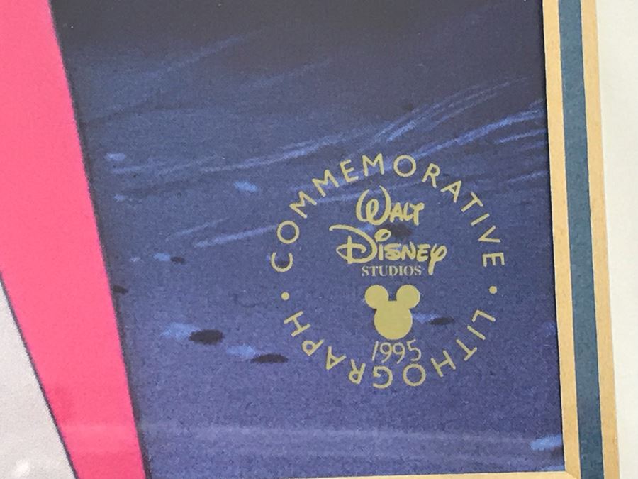 Set Of (4) Walt Disney Studios Commemorative Limited Edition Of 500 Lithographs 1995 1996 1997 [Photo 8]