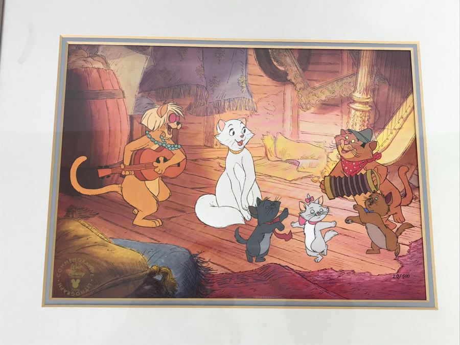 Set Of (4) Walt Disney Studios Commemorative Limited Edition Of 500 Lithographs 1995 1996 1997 [Photo 9]