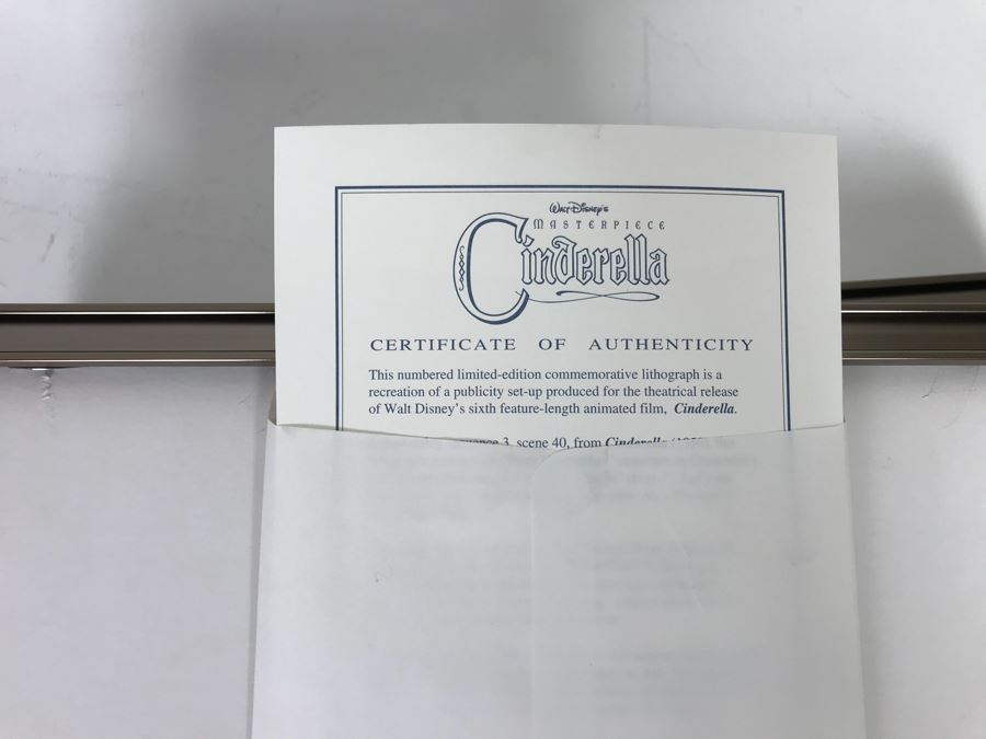 Set Of (4) Walt Disney Studios Commemorative Limited Edition Of 500 Lithographs 1995 1996 1997 [Photo 19]