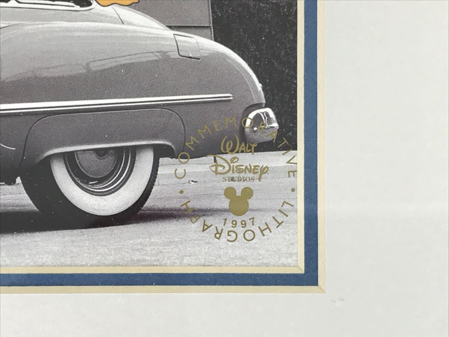 Set Of (4) Walt Disney Studios Commemorative Limited Edition Of 500 Lithographs 1995 1996 1997 [Photo 5]