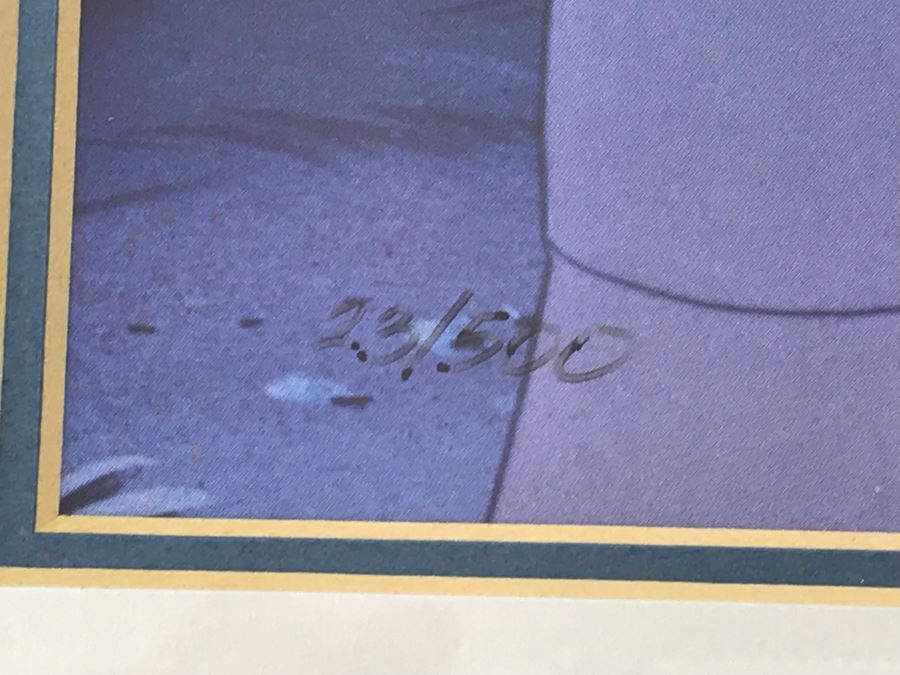 Set Of (4) Walt Disney Studios Commemorative Limited Edition Of 500 Lithographs 1995 1996 1997 [Photo 7]