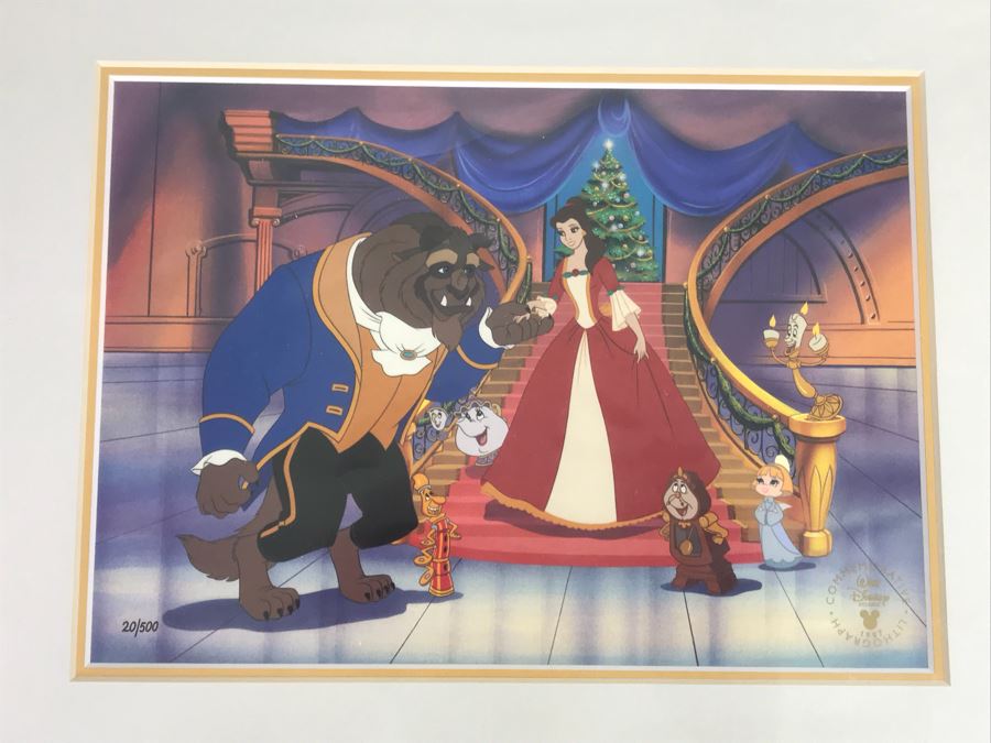 Set Of (4) Walt Disney Studios Commemorative Limited Edition Of 500 Lithographs 1997 1998 1999 [Photo 8]