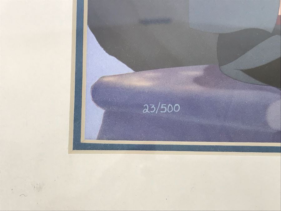 Set Of (4) Walt Disney Studios Commemorative Limited Edition Of 500 Lithographs 1997 1998 1999 [Photo 6]