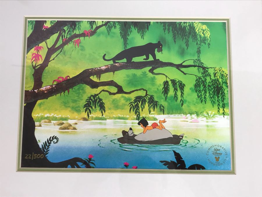 Set Of (4) Walt Disney Studios Commemorative Limited Edition Of 500 Lithographs 1997 1998 1999 [Photo 2]