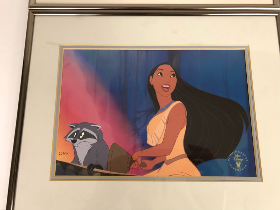 Set Of (4) Walt Disney Studios Commemorative Limited Edition Of 500 Lithographs 1994 1996 [Photo 8]