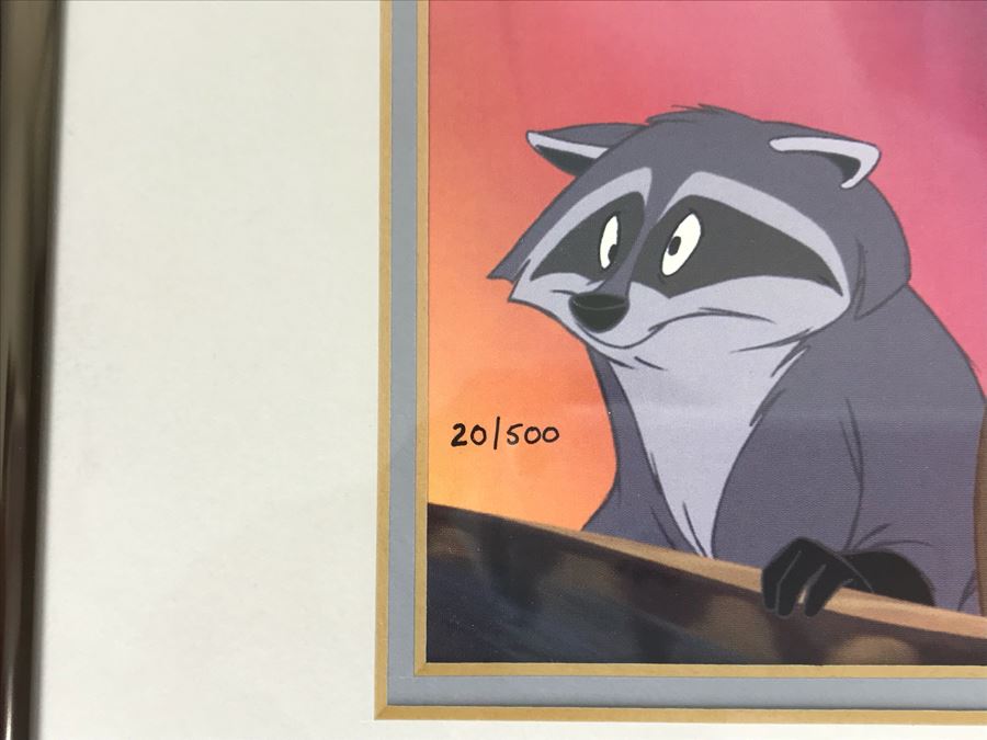 Set Of (4) Walt Disney Studios Commemorative Limited Edition Of 500 Lithographs 1994 1996 [Photo 9]