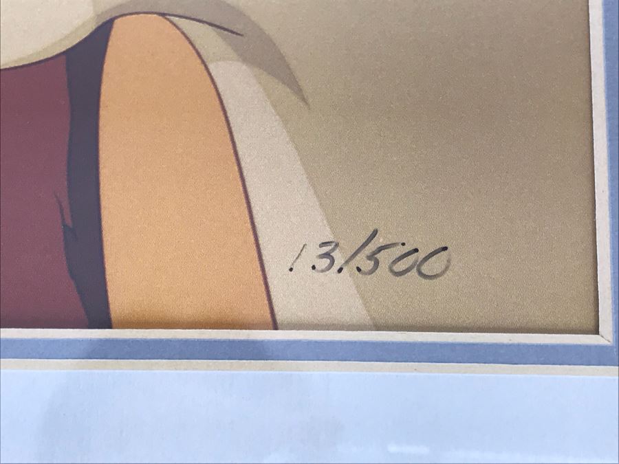 Set Of (4) Walt Disney Studios Commemorative Limited Edition Of 500 Lithographs 1994 1996 [Photo 12]