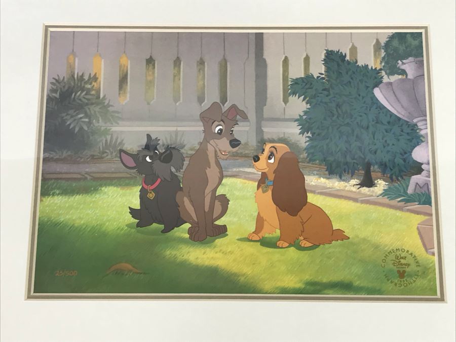 Set Of (3) Walt Disney Studios Commemorative Limited Edition Of 500 Lithographs 1996 1997 1998 [Photo 5]