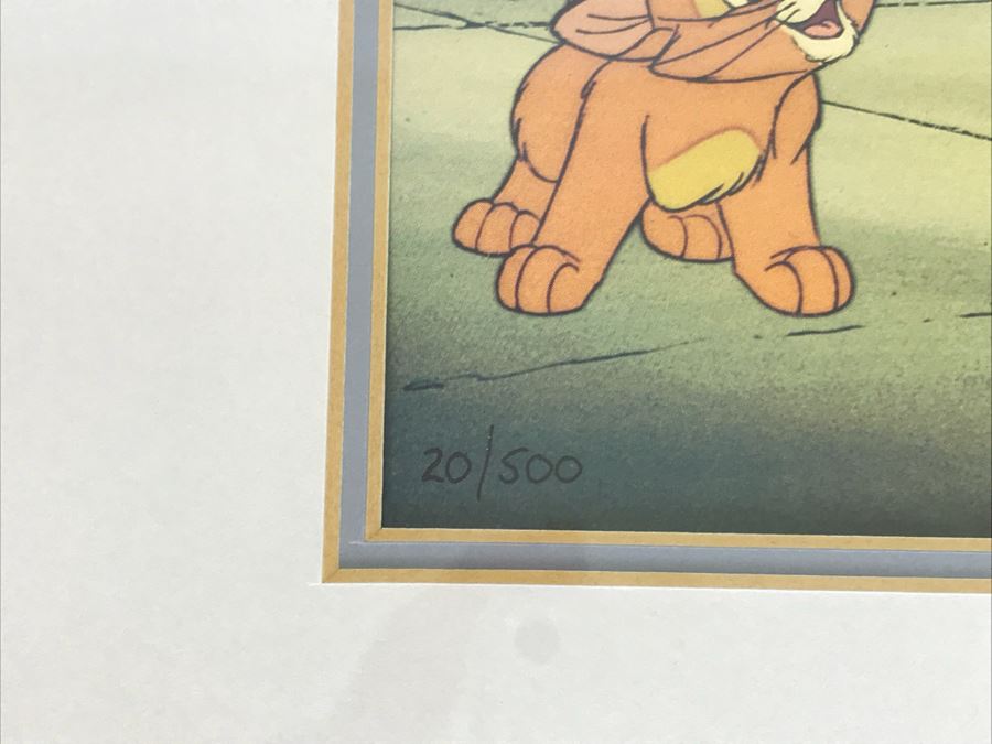 Set Of (3) Walt Disney Studios Commemorative Limited Edition Of 500 Lithographs 1996 1997 1998 [Photo 3]