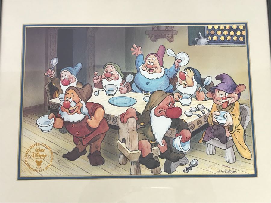 Set Of (2) Walt Disney Studios Commemorative Lithographs [Photo 4]