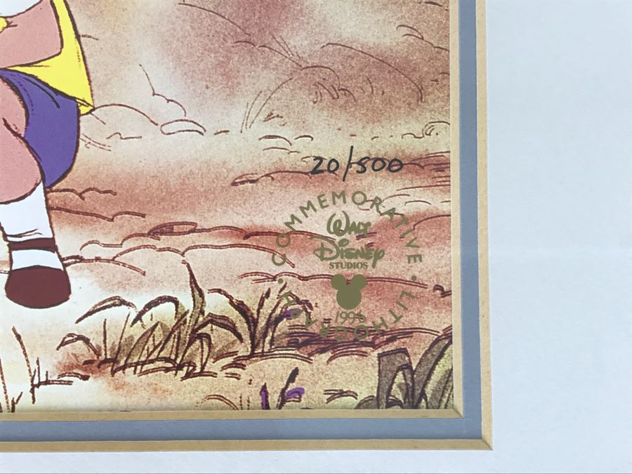 Set Of (2) Walt Disney Studios Commemorative Lithographs [Photo 3]