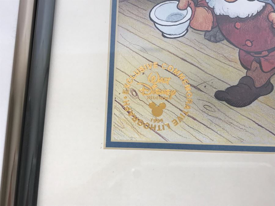 Set Of (2) Walt Disney Studios Commemorative Lithographs [Photo 5]