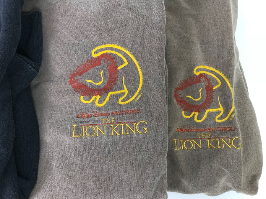 XL Disney Sweater Collection Featuring (2) The Lion King, Hercules And Disney Haunted Mansion Video Shoppe [Photo 4]