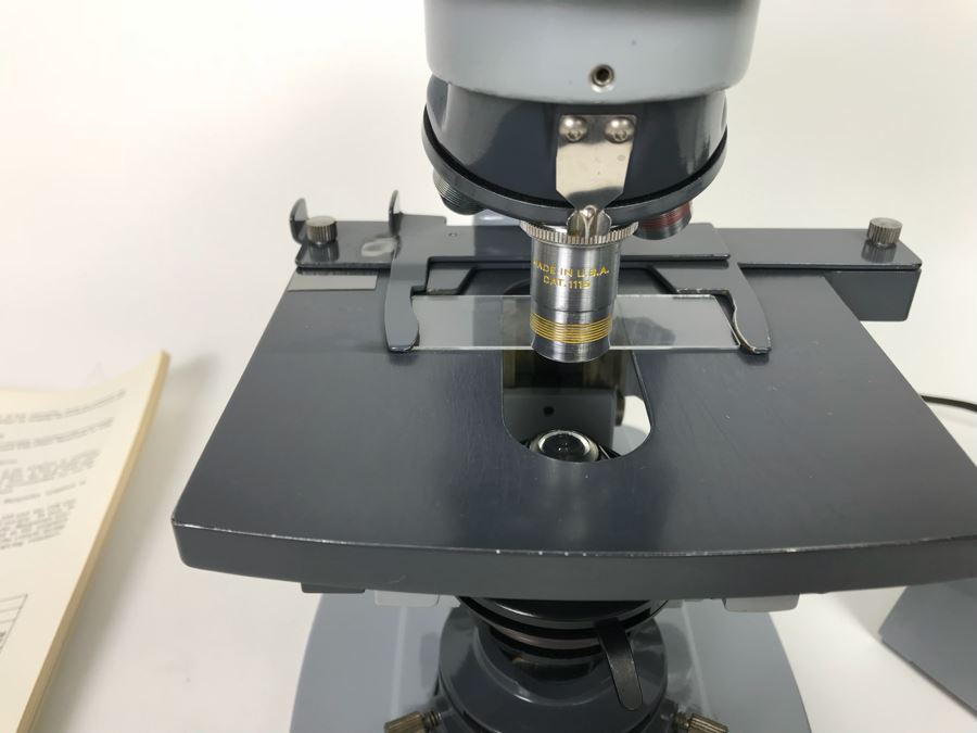 Series 10 MICROSTAR Advanced Laboratory Microscope By American Optical Corporation With Reference Manual  [Photo 25]
