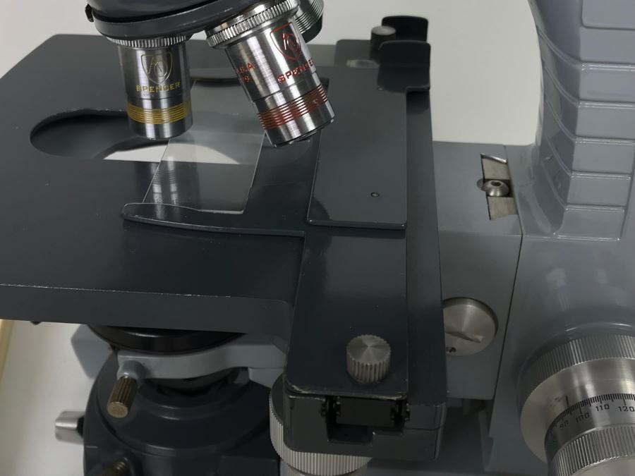 Series 10 MICROSTAR Advanced Laboratory Microscope By American Optical Corporation With Reference Manual  [Photo 10]