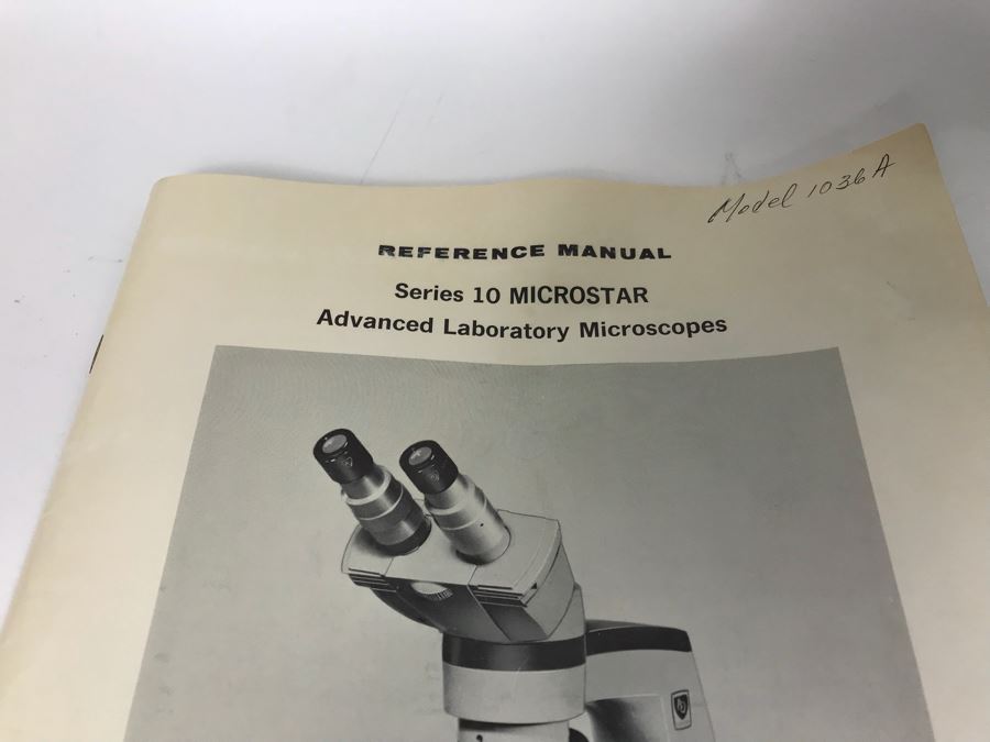 Series 10 MICROSTAR Advanced Laboratory Microscope By American Optical Corporation With Reference Manual  [Photo 14]