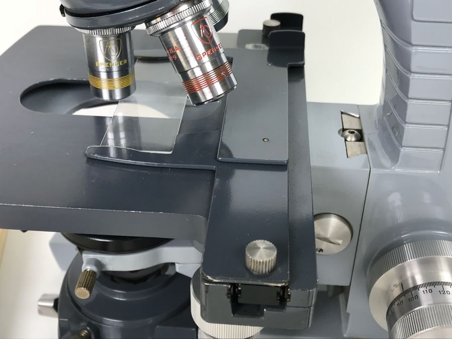 Series 10 MICROSTAR Advanced Laboratory Microscope By American Optical Corporation With Reference Manual  [Photo 9]
