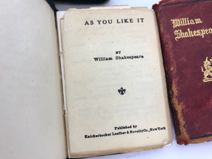Vintage 1884 Pathfinder Physiology No. 3 Hygienic Physiology Alcoholic Drinks And Narcotics Book And (4) Miniauture William Shakespeare Books [Photo 15]