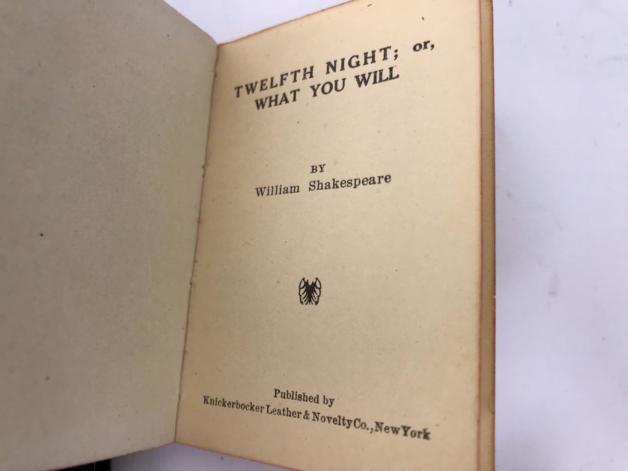 Vintage 1884 Pathfinder Physiology No. 3 Hygienic Physiology Alcoholic Drinks And Narcotics Book And (4) Miniauture William Shakespeare Books [Photo 14]