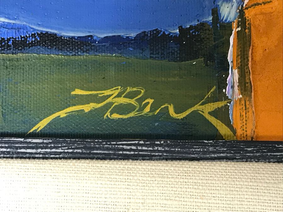 Original Oil Painting By Henrietta Berk (1919-1990) Titled “Mixed Bouquet” 12” X 14” Signed Lower Right More Info On Back Of Painting [Photo 7]