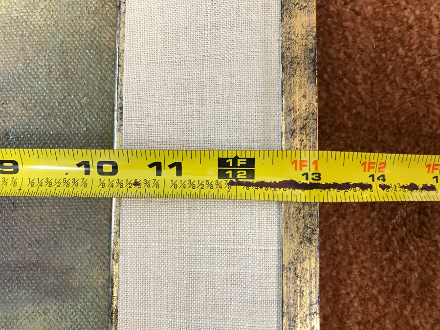 Original Oil Painting By Leonard Creo Titled “Con Papa” 6.5” X 11” [Photo 13]