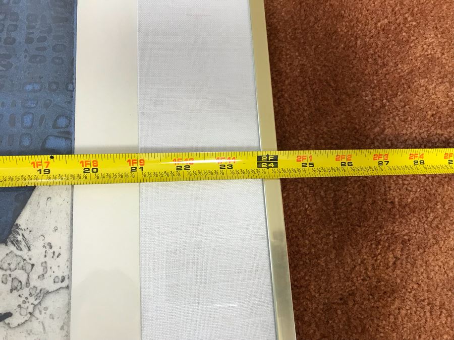 Leonard Edmondson (1916-2002) Colored Etching “Aquarius” Limited Edition 11 Of 50 Hand Signed By Artist 14' X 11' [Photo 9]