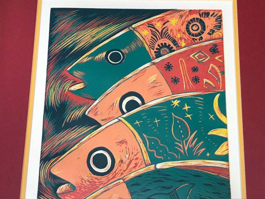 Emmanuel C. Montoya Limited Edition Print Hand Signed By Artist 14' X 18' [Photo 3]