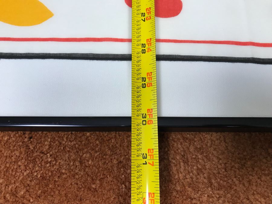 Framed Picasso Scarf Designed By Picasso For World Festival Of Youth And Students 30” X 30” [Photo 9]