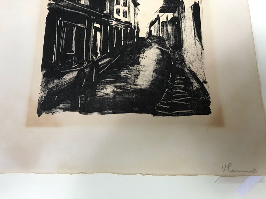 Vintage Engraving Signed Lower Right [Photo 4]