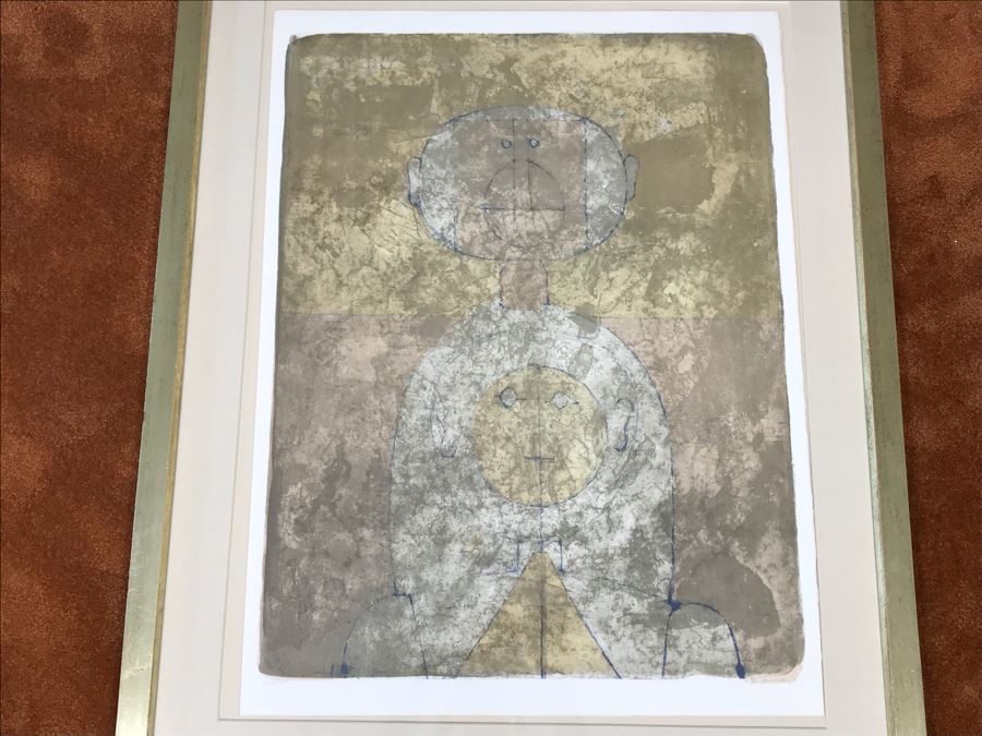 Rofino Tamayo Framed Limited Edition Serigraph 136 Of 150 Hand Signed Lower Right 30.5' X 38.5' [Photo 3]