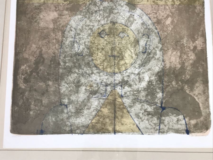 Rofino Tamayo Framed Limited Edition Serigraph 136 Of 150 Hand Signed Lower Right 30.5' X 38.5' [Photo 7]