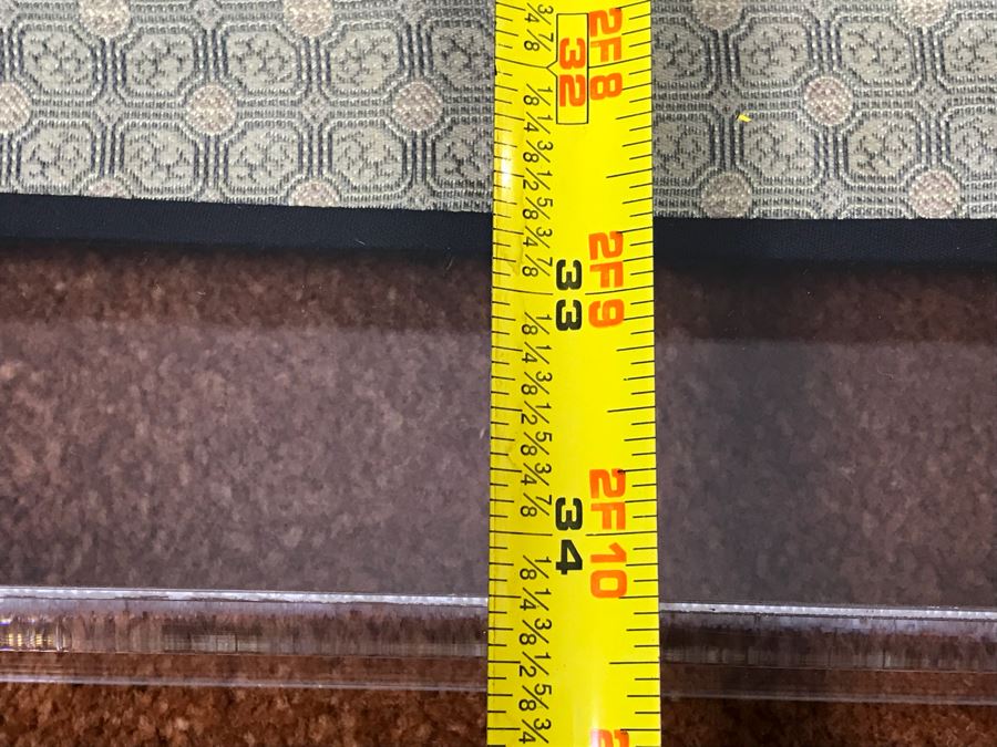 Vintage Chinese Embroidery In Lucite Shadowbox Frame 21' X 34' [Photo 17]