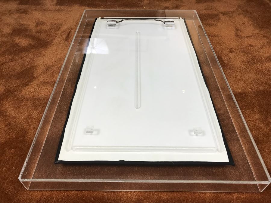 Vintage Chinese Embroidery In Lucite Shadowbox Frame 21' X 34' [Photo 19]