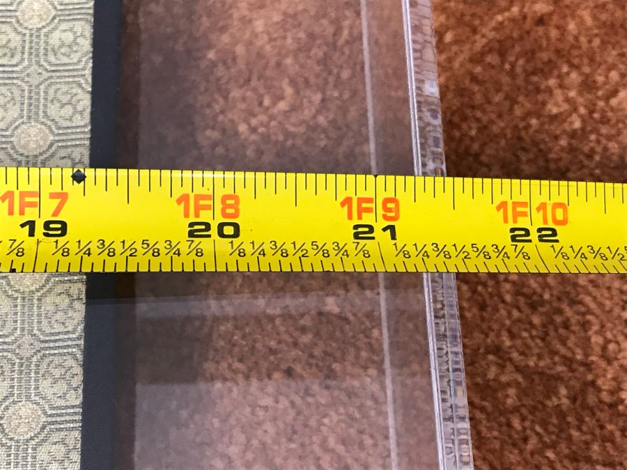 Vintage Chinese Embroidery In Lucite Shadowbox Frame 21' X 34' [Photo 16]