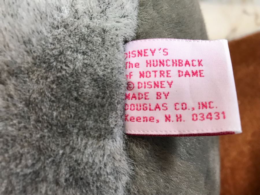 Pair Of Large Plush Toys From Disney’s The Hunchback Of Notre Dame [Photo 11]