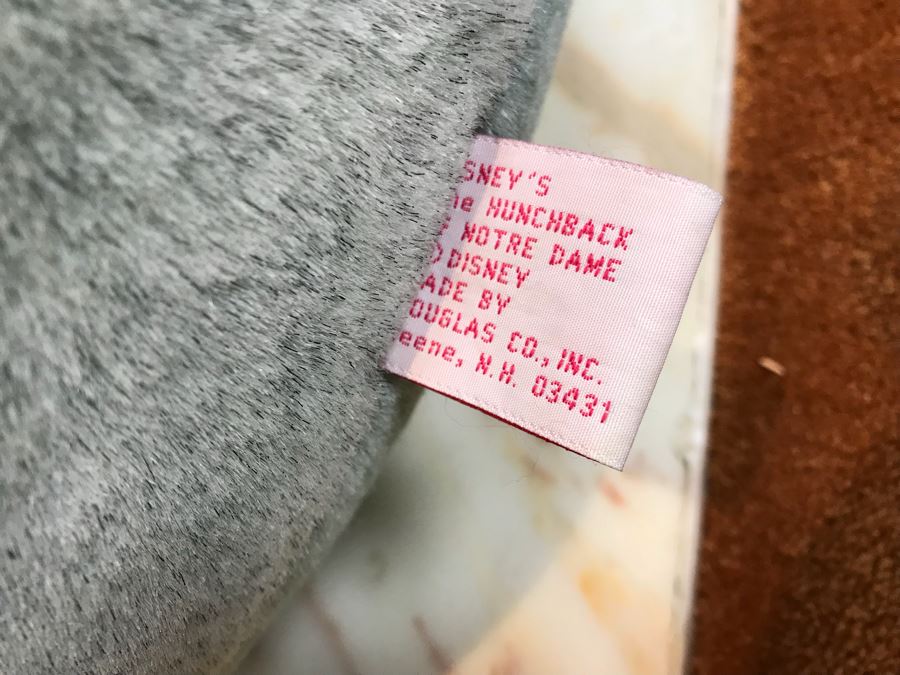 Pair Of Large Plush Toys From Disney’s The Hunchback Of Notre Dame [Photo 14]