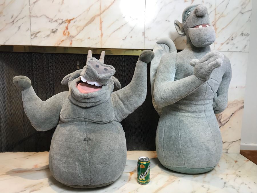 Pair Of Large Plush Toys From Disney’s The Hunchback Of Notre Dame [Photo 10]