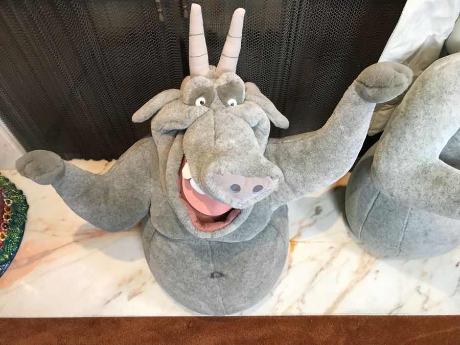 Pair Of Large Plush Toys From Disney’s The Hunchback Of Notre Dame [Photo 4]