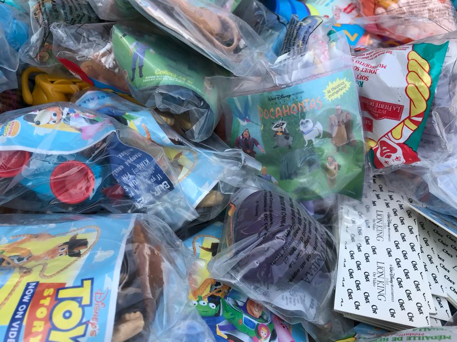 Pokemon Limited Edition 23K Gold-Plated Trading Cards, Disney Glasses And Huge Collection Of Happy Meal Toys From McDonalds, Burger King [Photo 26]