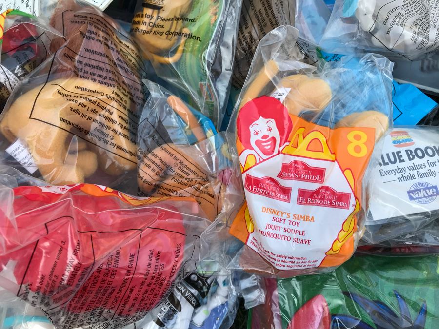 Pokemon Limited Edition 23K Gold-Plated Trading Cards, Disney Glasses And Huge Collection Of Happy Meal Toys From McDonalds, Burger King [Photo 25]