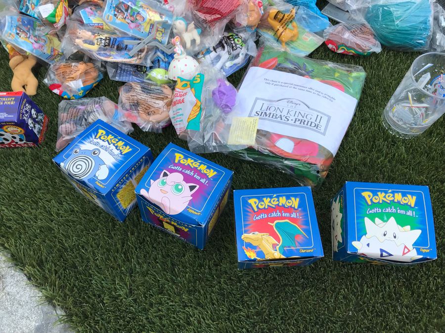 Pokemon Limited Edition 23K Gold-Plated Trading Cards, Disney Glasses And Huge Collection Of Happy Meal Toys From McDonalds, Burger King [Photo 6]