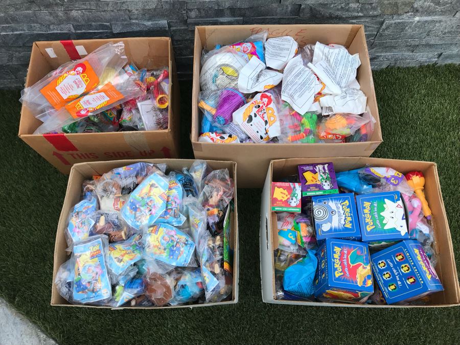 Pokemon Limited Edition 23K Gold-Plated Trading Cards, Disney Glasses And Huge Collection Of Happy Meal Toys From McDonalds, Burger King [Photo 2]